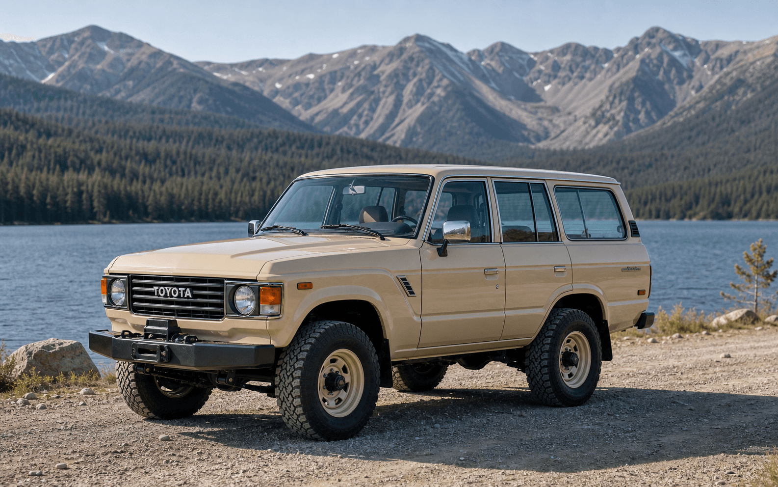 Exterior de Toyota Land Cruiser 1986